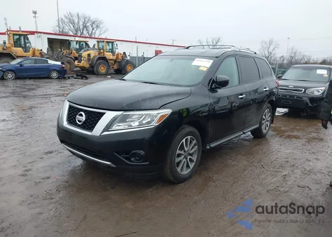 2013 Nissan Pathfinder Sv z USA, uszkodzony, nr VIN 5N1AR2MMXDC644091